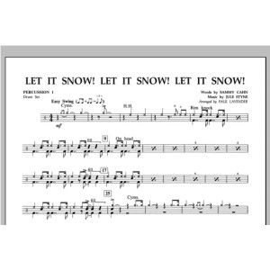 Let It Snow! Let It Snow! Let It Snow! - Percussion 1