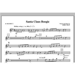 Santa Claus Boogie - Bb Trumpet 1