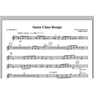 Santa Claus Boogie - Bb Trumpet 2