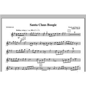 Santa Claus Boogie - Tenor Saxophone