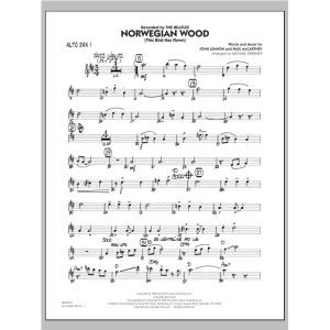 Norwegian Wood (This Bird Has Flown) - Alto Sax 1