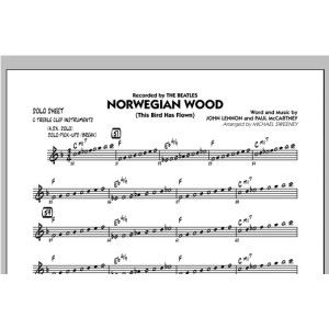 Norwegian Wood (This Bird Has Flown) - C Solo Sheet