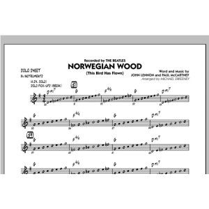 Norwegian Wood (This Bird Has Flown) - Bb Solo Sheet