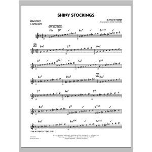 Shiny Stockings - Eb Solo Notenblatt