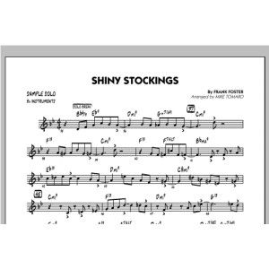 Shiny Stockings - Beispiel-Solo - Bb-Instrumente