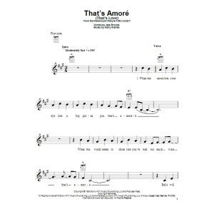 That's Amoré (That's Love)
