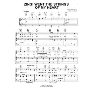 Zing! Went The Strings Of My Heart