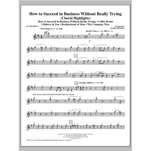 How to Succeed In Business Without Really Trying (Medley) - Bb Trumpet 1