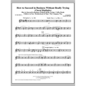 How to Succeed In Business Without Really Trying (Medley) - Bb Trompete 2