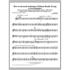 How to Succeed In Business Without Really Trying (Medley) - Tenor-Saxophon