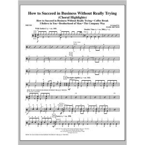 How to Succeed In Business Without Really Trying (Medley) - Drums