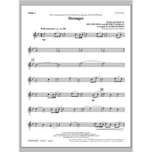 Stronger - Violin 1