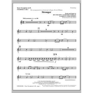 Stronger - Tenor Sax (sub. Tbn 2)