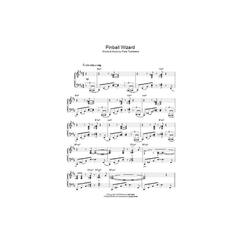 Pinball Wizard (Jazz Version)