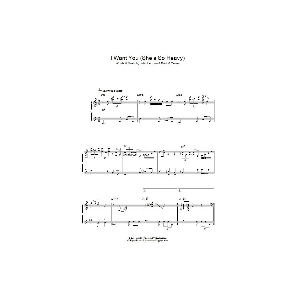 I Want You (She's So Heavy) (Jazz Version)