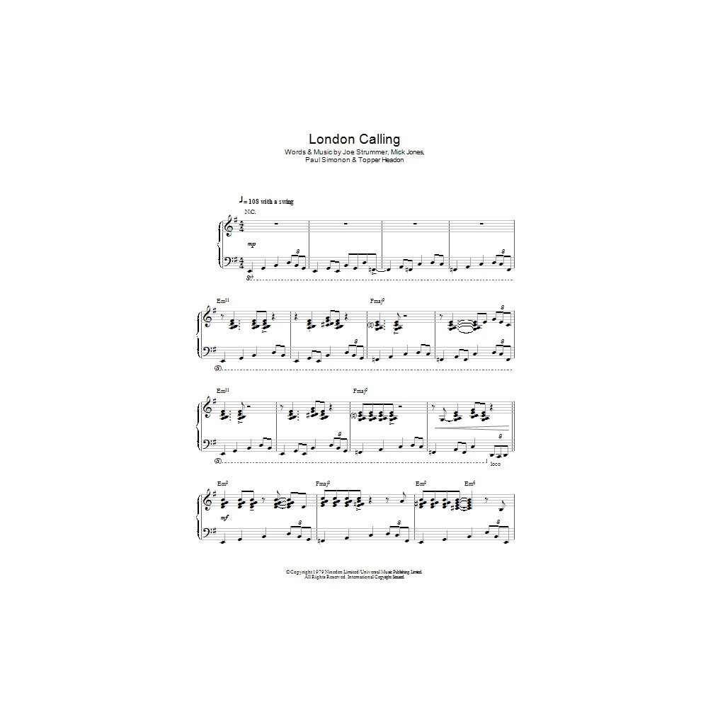 London Calling (Jazz Version)