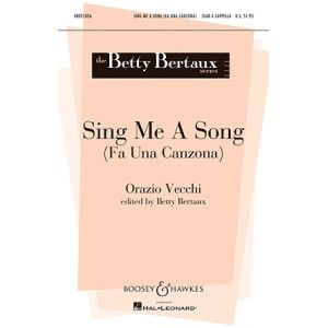 Sing Me A Song (Fa Una Canzona)