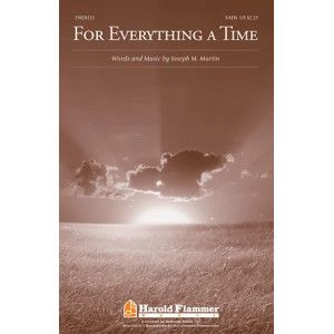 For Everything A Time