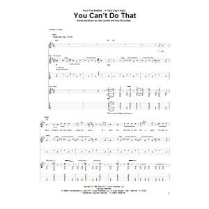 You Can't Do That