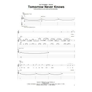 Tomorrow Never Knows