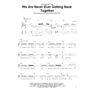 We Are Never Ever Getting Back Together