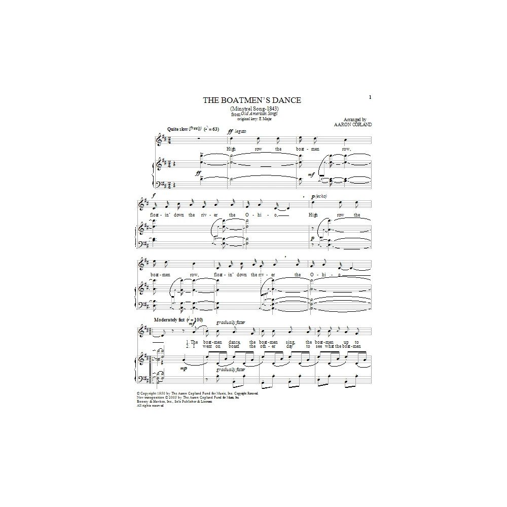 The Boatmen's Dance