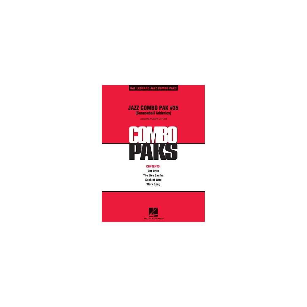 Jazz Combo Pak 35 (Cannonball Adderley) - Piano/Conductor Score