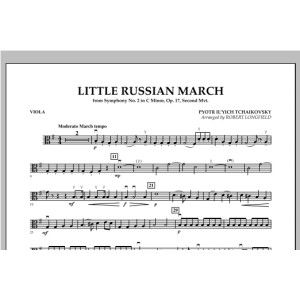 Little Russian March (from Symphony No. 2) - Viola