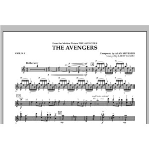 The Avengers (Main Theme) (arr. Larry Moore) - Violin 1