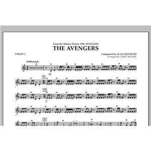 The Avengers (Main Theme) (arr. Larry Moore) - Violin 2