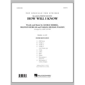How Will I Know - Full Score