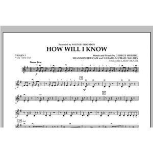 How Will I Know - Violin 3 (Viola Treble Clef)