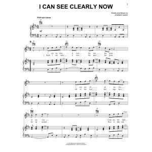 I Can See Clearly Now