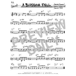A Blossom Fell