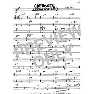 Cherokee (Indian Love Song)