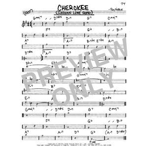 Cherokee (Indian Love Song)