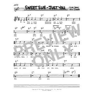 Sweet Sue-Just You