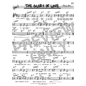 The Glory Of Love