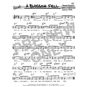 A Blossom Fell