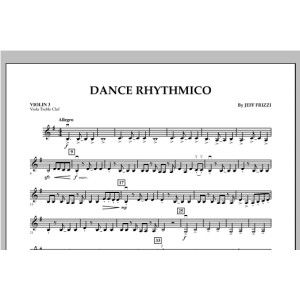 Dance Rhythmico - Violin 3 (Viola Treble Clef)