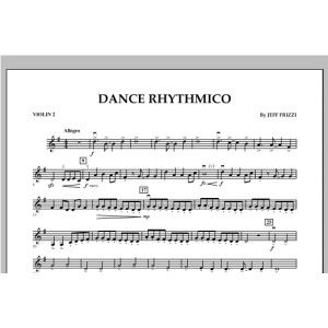 Dance Rhythmico - Violin 2