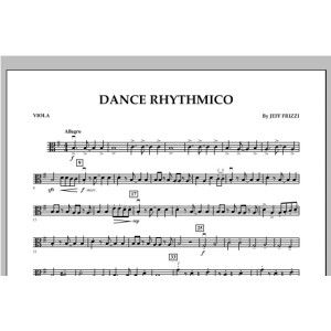 Dance Rhythmico - Viola