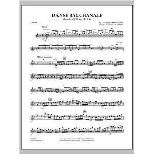 Danse Bacchanale (from Samson And Delila) - Violin 1