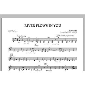 River Flows In You - Violin 3 (Viola Treble Clef)