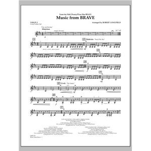 Music From Brave - Violin 3 (Viola Violinschlüssel)