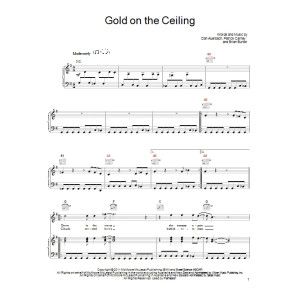 Gold On The Ceiling