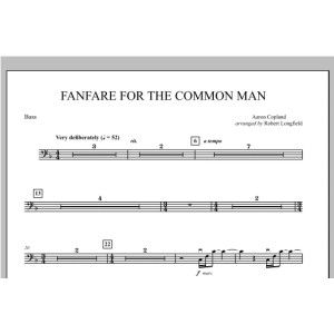Fanfare For The Common Man - String Bass