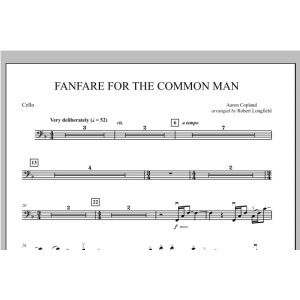 Fanfare For The Common Man - Cello