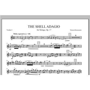 The Shell Adagio - Violin 2