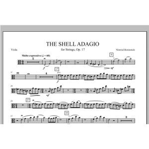 The Shell Adagio - Viola